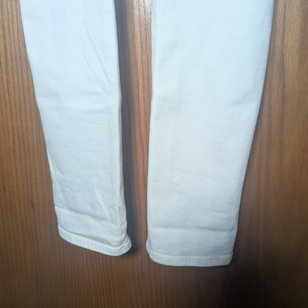 PAIGE Skyline Ankle Peg White Jeans | Size 27 - Picture 4 of 6
